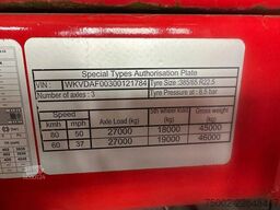 Kässbohrer new and unused Heavy-Duty flatbed / 690cm exten...