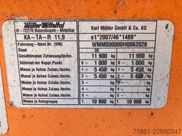 MÜLLER-MITTELTAL TA -2 Dreiseitenkipper + Tieflader Tandem