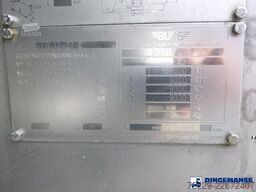 Burg Chemical tank inox 32.6 m3 / 3 comp