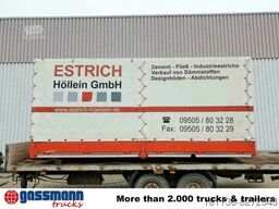  Pritschenaufbau mit Plane