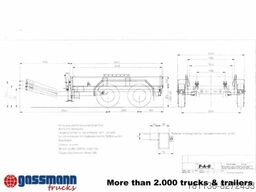F-A-G Anhänger für Absetzcontainer 14t