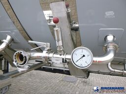 Van Hool Food tank inox 62 m3 / 3 comp