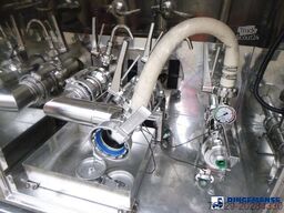 Van Hool Food tank inox 62 m3 / 3 comp
