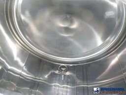 Van Hool Food tank inox 62 m3 / 3 comp