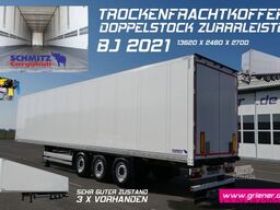 SCHMITZ CARGOBULL SKO 24/DOPPELSTOCK / 2700 mm / 196 tsd km 3 x