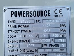 Baudouin 12M33G1250/5 - 1235 kVA Generator - DPX-19883