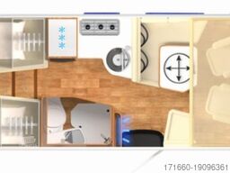 HYMER/ERIBA B-Klasse MC I WhiteLine 600 *Arktis*Leder*Autark