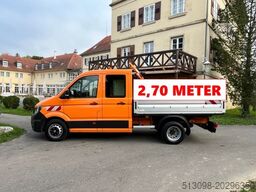 VOLKSWAGEN CRAFTER 50 PRITSCHE DoKa LADEKRAN AHK STANDHZG