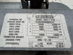 Groenewegen DRO-12-20 2-Axle Box + Ladelift / NL Trailer / ...