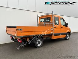 Mercedes-Benz Sprinter 314 CDI Doka Pritsche, Klima, Standh., AHK 2,8 t.