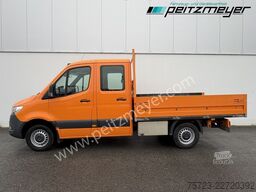Mercedes-Benz Sprinter 314 CDI Doka Pritsche, Klima, Standh., AHK 2,8 t.