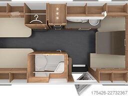 TABBERT Da Vinci 495 HE 2.3 *2xPremium + Ambiente-Paket*