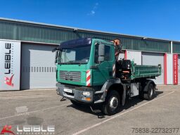 MAN TGM 18.280 4x4BB*Terex-Kran*Meiller-Kipper*