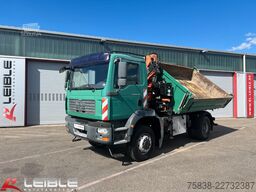 MAN TGM 18.280 4x4BB*Terex-Kran*Meiller-Kipper*