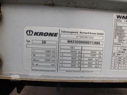 KRONE SD Tautliner - SAF / KRONE Achse Nr.: 886