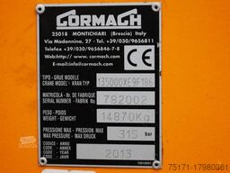 Volvo FH12 With Cormach 135t/m Crane Volvo FH12 10x4 Wit