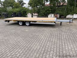 Möslein THT 11 G Ausziehbar  11,9 t Tandemanhänger- Tieflader, ausziehbarLuftgefedert