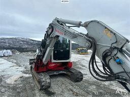 Takeuchi TB153FR excavator w/ 3 buckets and grapple cassett