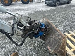 Takeuchi TB153FR excavator w/ 3 buckets and grapple cassett