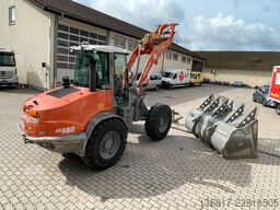 ATLAS Weycor AR560 Radlader Schaufel + Palettengabel