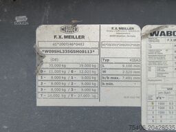 meiller Kippauflieger Thermomulde Liftachse