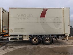 LECITRAILER R20S + DHOLLANDIA A COLONNE 2TON