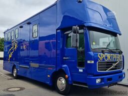 VOLVO FL 6 Pferdetransporter 4-5 Pferde Wohnabteil
