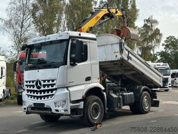 MERCEDES-BENZ AROCS 1840 DSK Kran Greifer 133h AHK Hydraulik
