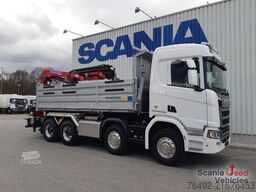 Scania R 520 B8x4HA 3-S-Kipper HMF 2820