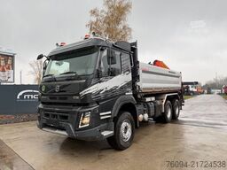 VOLVO FMX 420 Kipper 6x4 Kran 18m FUNK Bordmatik