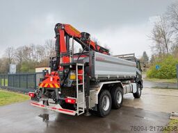 VOLVO FMX 420 Kipper 6x4 Kran 18m FUNK Bordmatik
