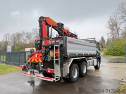 VOLVO FMX 420 Kipper 6x4 Kran 18m FUNK Bordmatik