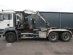 MAN TGA33.360 6x4 HOOKARM WITH KENNIS CRANE BROKEN ...