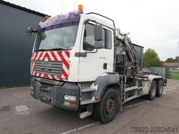 MAN TGA33.360 6x4 HOOKARM WITH KENNIS CRANE BROKEN ...