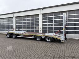 Möslein T 4 VB H2  neuer 4 Achs Tieflader hydraulischen Rampen