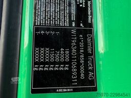 Mercedes-Benz Actros 1836 4X2 2023 175.804km SPOILERS