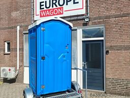 DIXI Aanhanger EuropeWagon DIXI - Toiletcabine - wc aanhanger