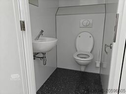 GLOBAL Schaftwagen met spoeltoilet UNIEK