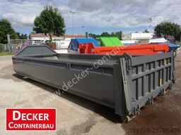 Decker Containerbau Abrollcontainer, Bayernbox, Pendelklappe