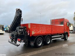 DAF FAT 105 XF 460 6x4 Manual Full Steel Hiab 16 To...