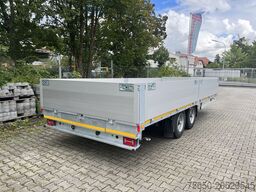Möslein THT 11- G 6,2 Tandem Pritsche- Tieflader mit Rungentaschen