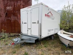  Arnpro wheel trailer with a composting toilet, ref