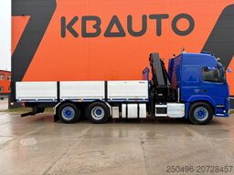 Volvo FM 500 6x2*4 HIAB 244E-6 / PLATFORM L=6310 mm