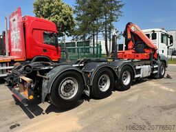 MAN TGS 35.400 8x4 TRIDEM HOOKLIFT T22 + CRANE PALF...