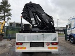 Volvo FM 300 6x4 + (25.8m!) PRITSCHE + KRAN HIAB 245 ...