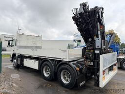 Volvo FM 300 6x4 + (25.8m!) PRITSCHE + KRAN HIAB 245 ...