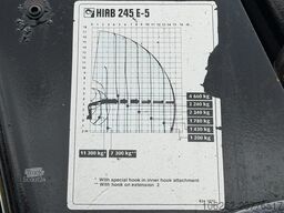 Volvo FM 300 6x4 + (25.8m!) PRITSCHE + KRAN HIAB 245 ...