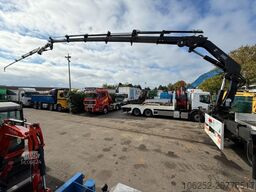 Volvo FM 300 6x4 + (25.8m!) PRITSCHE + KRAN HIAB 245 ...