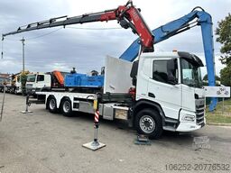 DAF XD 450 6x4 + (24m) CRANE FASSI F345 8x + WINCH ...