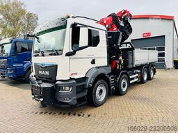 MAN TGS 35.520 8x2 Hydrodrive 8x4. Fassi F805 techno